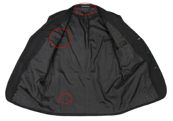 COMME des GARCONS HOMME Line Jacquard Jacket Black Size S