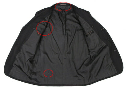 COMME des GARCONS HOMME Line Jacquard Jacket Black Size S