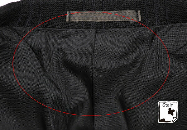 COMME des GARCONS HOMME Line Jacquard Jacket Black Size S