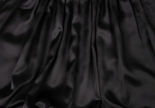 COMME des GARCONS 22AW Raw Edge Gathered Skirt Black Size XS