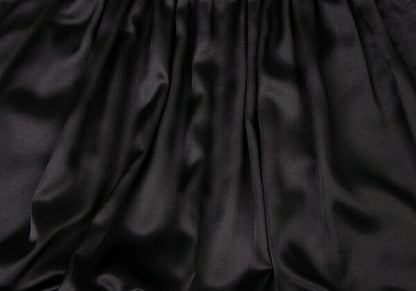 COMME des GARCONS 22AW Raw Edge Gathered Skirt Black Size XS