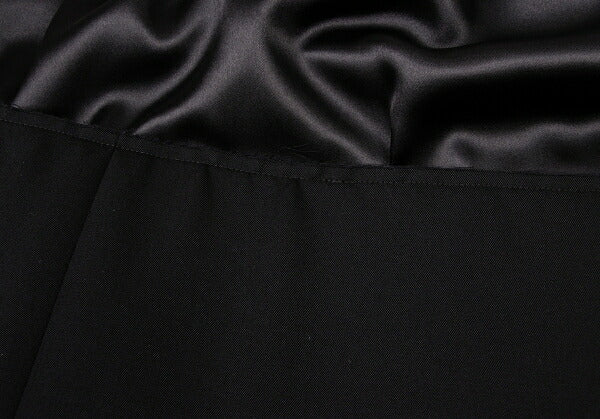 COMME des GARCONS 22AW Raw Edge Gathered Skirt Black Size XS
