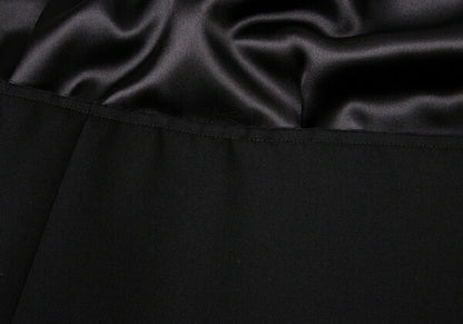 COMME des GARCONS 22AW Raw Edge Gathered Skirt Black Size XS