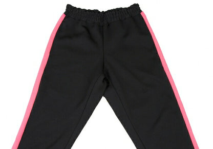 COMME des GARCONS 22SS Poly Sideline Cropped Blk Pants Size XS