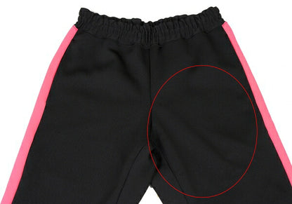 COMME des GARCONS 22SS Poly Sideline Cropped Blk Pants Size XS