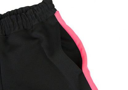 COMME des GARCONS 22SS Poly Sideline Cropped Blk Pants Size XS