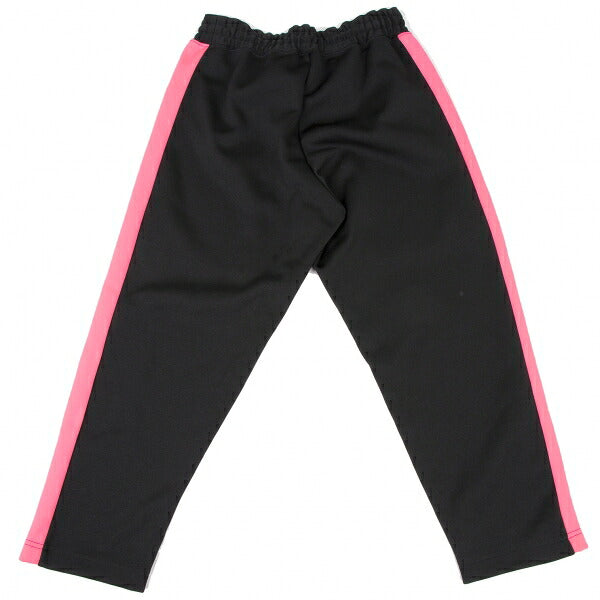 COMME des GARCONS 22SS Poly Sideline Cropped Blk Pants Size XS
