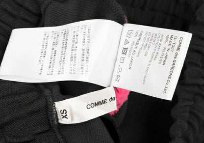 COMME des GARCONS 22SS Poly Sideline Cropped Blk Pants Size XS