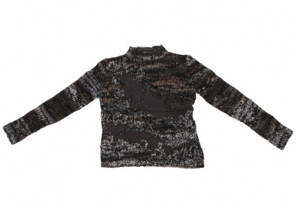 M.&KYOKO Alpaca Blend Wool Sweater Black Size M