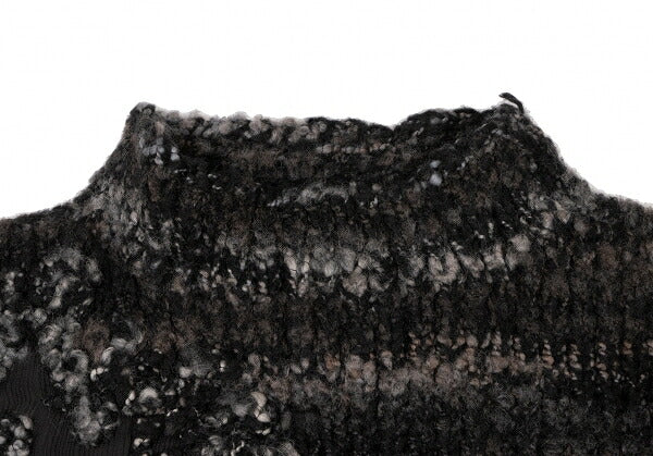 M.&KYOKO Alpaca Blend Wool Sweater Black Size M