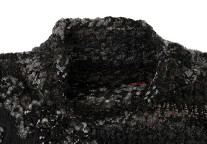 M.&KYOKO Alpaca Blend Wool Sweater Black Size M