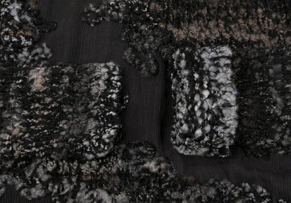 M.&KYOKO Alpaca Blend Wool Sweater Black Size M