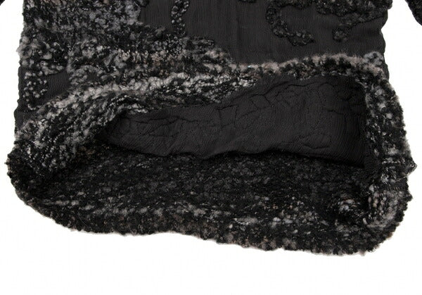 M.&KYOKO Alpaca Blend Wool Sweater Black Size M
