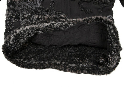 M.&KYOKO Alpaca Blend Wool Sweater Black Size M