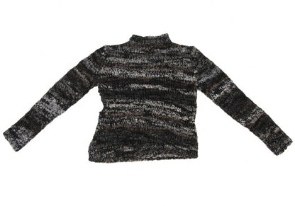 M.&KYOKO Alpaca Blend Wool Sweater Black Size M
