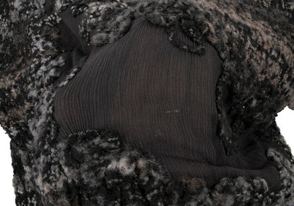 M.&KYOKO Alpaca Blend Wool Sweater Black Size M