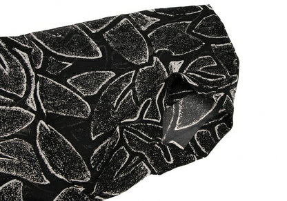 COMME des GARCONS All Over Print Poly Dress Black Size M