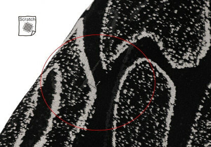 COMME des GARCONS All Over Print Poly Dress Black Size M