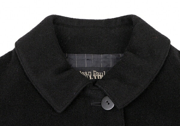 Jean Paul GAULTIER Melton Wool 3/4 Sleeve Coat Size 9