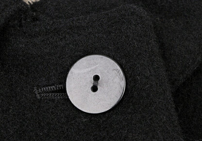 Jean Paul GAULTIER Melton Wool 3/4 Sleeve Coat Size 9