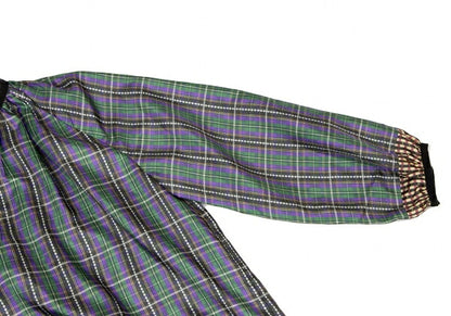COMME des GARCONS Poly Drawcord Hem Blouse Purple Size M