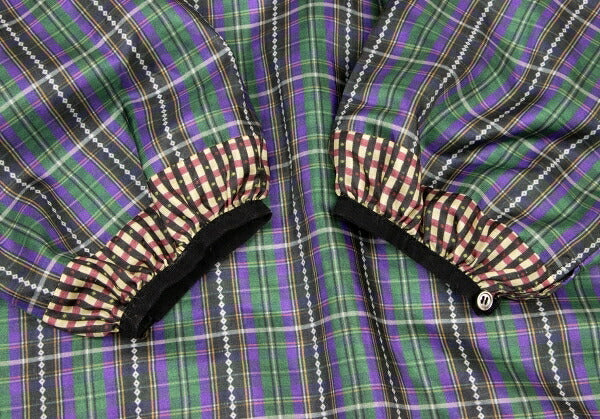 COMME des GARCONS Poly Drawcord Hem Blouse Purple Size M