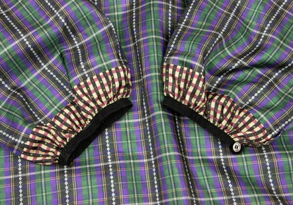 COMME des GARCONS Poly Drawcord Hem Blouse Purple Size M
