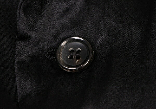 COMME des GARCONS Silk Shawl 2-Button Jacket Black Size S