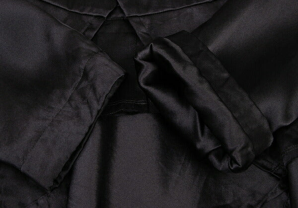 COMME des GARCONS Silk Shawl 2-Button Jacket Black Size S