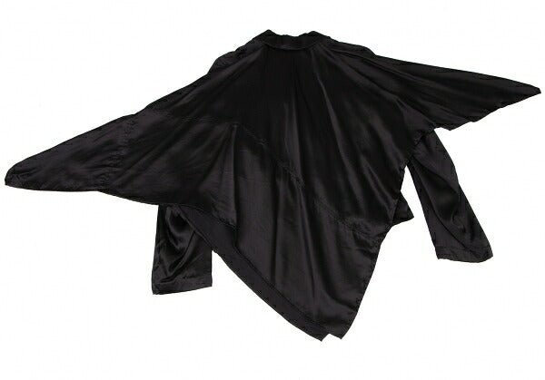COMME des GARCONS Silk Shawl 2-Button Jacket Black Size S