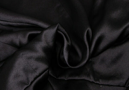 COMME des GARCONS Silk Shawl 2-Button Jacket Black Size S