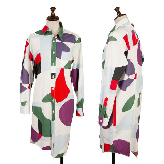 JUNYA WATANABE COMME des GARCONS Print White Multi Shirt Size XS