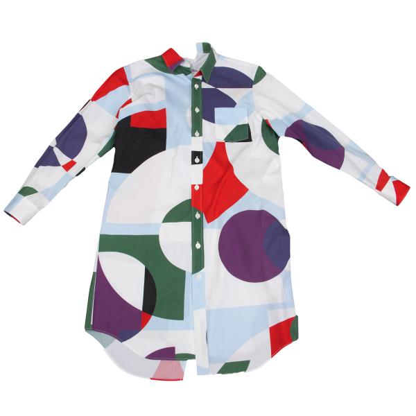 JUNYA WATANABE COMME des GARCONS Print White Multi Shirt Size XS