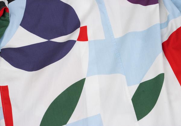 JUNYA WATANABE COMME des GARCONS Print White Multi Shirt Size XS