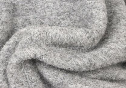 Ground Y Wool Poly Front Drape Knit Cardigan Gray Size 3