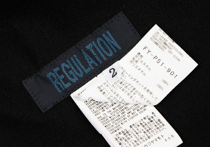 REGULATION yohji yamamoto 24SS Poly Pants Black Size 2