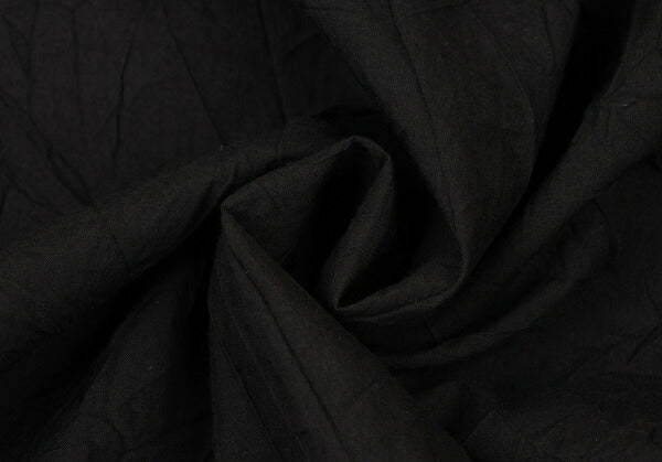 Y's 16SS Cotton Wrinkled Side Pocket Skirt Black Size 1