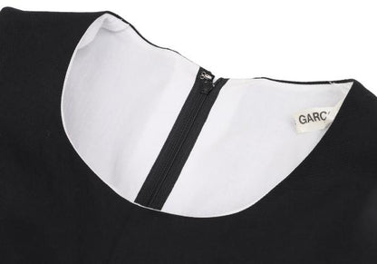 COMME des GARCONS Tulle Layered Wool Dress Black Size S
