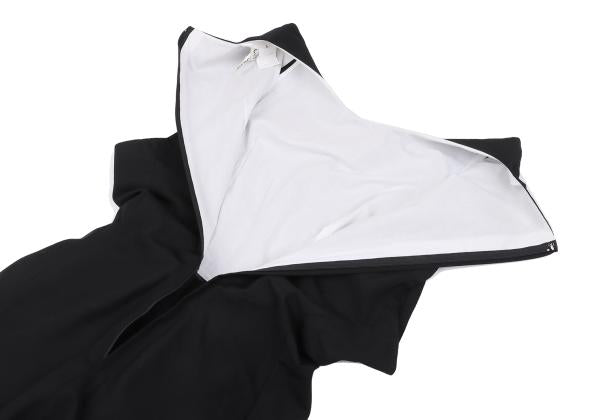 COMME des GARCONS Tulle Layered Wool Dress Black Size S