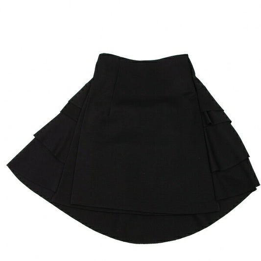 COMME des GARCONS 06AW Tiered Wool Knit Wrap Skirt Size SS