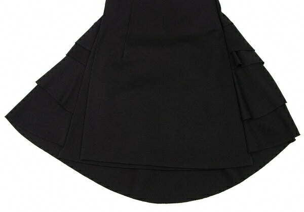 COMME des GARCONS 06AW Tiered Wool Knit Wrap Skirt Size SS