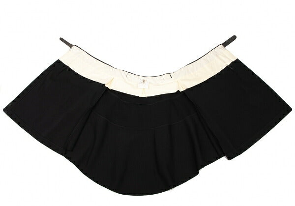 COMME des GARCONS 06AW Tiered Wool Knit Wrap Skirt Size SS