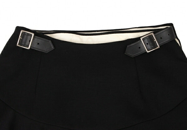 COMME des GARCONS 06AW Tiered Wool Knit Wrap Skirt Size SS
