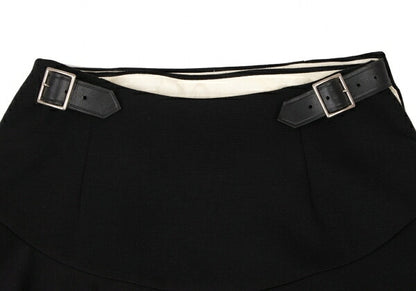 COMME des GARCONS 06AW Tiered Wool Knit Wrap Skirt Size SS