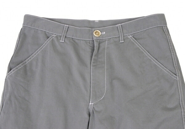 COMME des GARCONS SHIRT 18SS Cotton White Pants Gray Size S