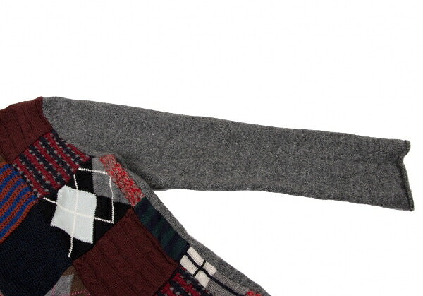 COMME des GARCONS SHIRT 09AW Front Knit Multi Size S