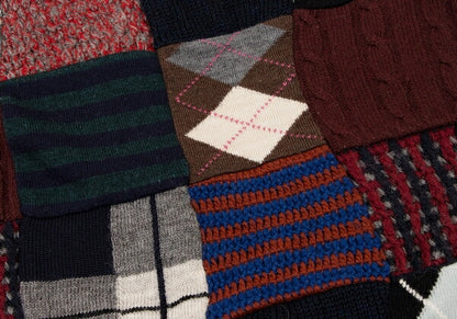 COMME des GARCONS SHIRT 09AW Front Knit Multi Size S