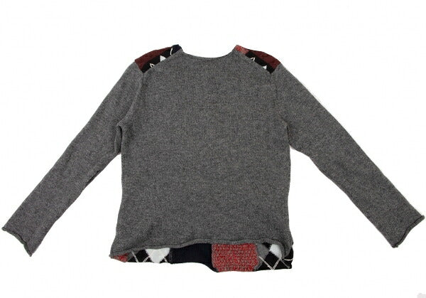 COMME des GARCONS SHIRT 09AW Front Knit Multi Size S