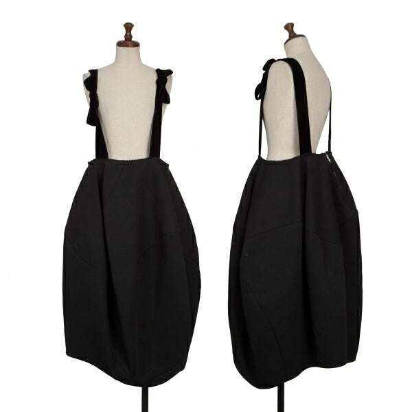 COMME des GARCONS 19AW Wool Blend Raw Skirt Black Size M