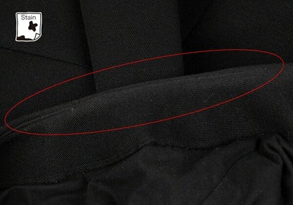 COMME des GARCONS 19AW Wool Blend Raw Skirt Black Size M